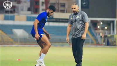 بعد غياب طويل.. محمد حسن يشارك في مران الإسماعيلي