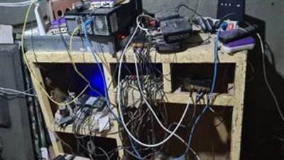 ضبط متهمين بإدارة محطات بث تليفزيوني لا سلكي دون تصريح بكفر الشيخ