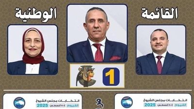 فوز مرشحي التحالف الوطني فردي وقائمة في انتخابات مجلس الشيوخ بالفيوم 