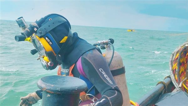 الغواص المصاب 