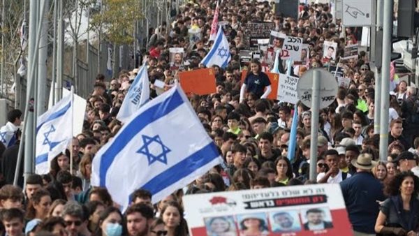 مظاهرات في تل أبيب-