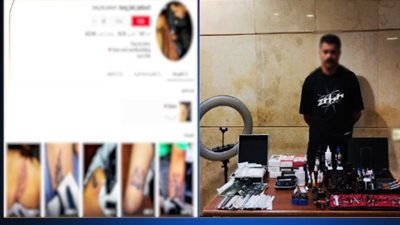 القبض على بلوجر لنشره فيديوهات رسم تاتو خادشة للحياء