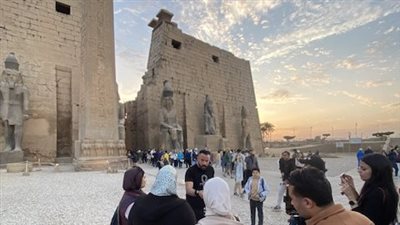 معبد الأقصر.. أيقونة الحضارة المصرية على ضفاف النيل