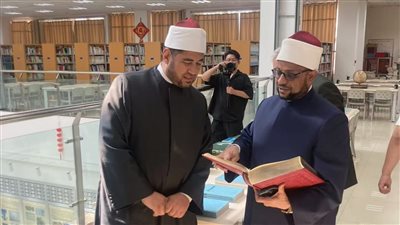 أمين البحوث الإسلامية يزور مسجد الساحة البيضاء ومعهد العلوم الإسلامية بالصين