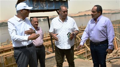 محافظ أسوان يوجه ببناء غرفة مؤمنة لمحولات الكهرباء بالجانب الشمالي من كورنيش النيل الجديد