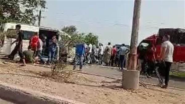 جانب من الحادث 