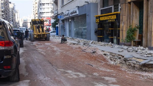 أعمال توسعة طريق