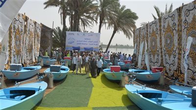  تسليم 21 مركب صيد حديث لأهالي النمسا بـ إسنا لتمكين الصيادين ودعم الأسر الأكثر احتياجًا