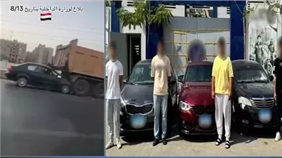 حبس المتهمين في واقعة مطاردة طريق الواحات 4 أيام