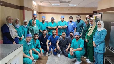 نجاح زراعة كبد لطفل 7 سنوات بمعهد الكبد القومي بالمنوفية
