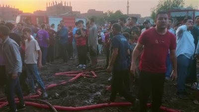 مصرع 5 أشخاص إثر حريق مصنع في القناطر الخيرية