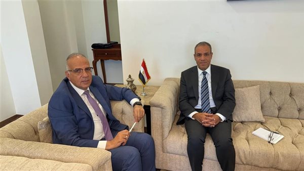 وزيرا الخارجية والري