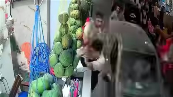 جانب من الحادث 