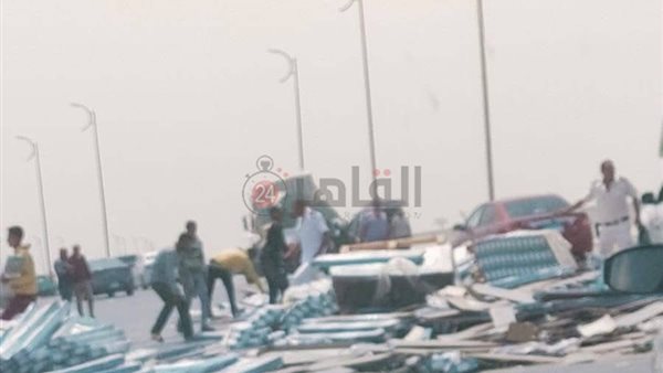 حادث انقلاب السيارة