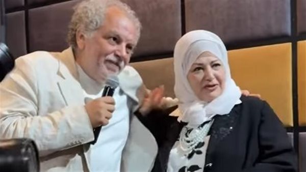 أشرف فايق وعفاف شعيب