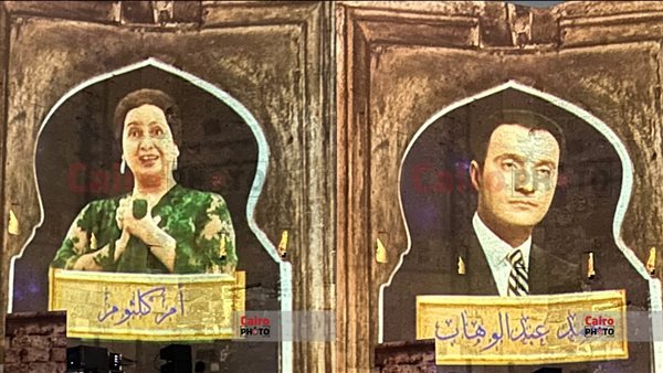 عبد الوهاب وأم كلثوم