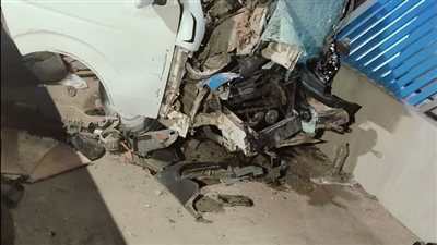 إصابة 10 أشخاص في حادث تصادم أمام محطة الأتوبيس الترددي على دائري قليوب