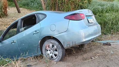 إصابة 4 أشخاص في انقلاب سيارة ملاكي بالفيوم 