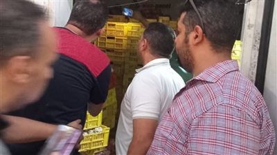 ضبط 10 أطنان هياكل دواجن غير صالحة للاستهلاك في كرداسة