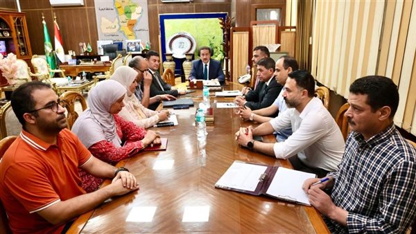 اجتماع محافظ المنوفية