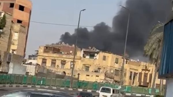 حريق مخزن بسوق الترجمان