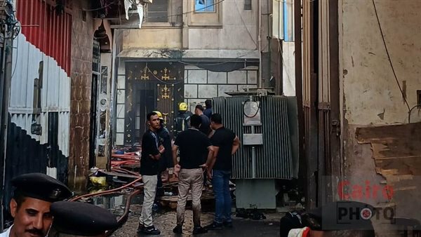 حريق بولاق أبو العلا