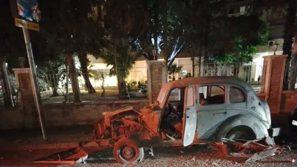 موقع الانفجار 