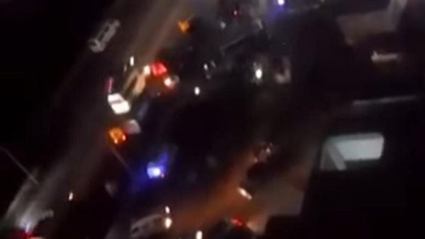 حادث تصادم ميكروباص