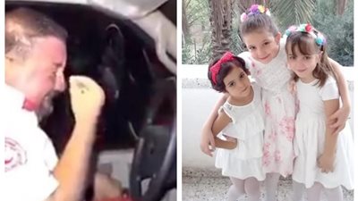 خجلان لكن عيالي جعانين.. المسعف الفلسطيني الباكي يستغيث بالتكفل ببناته: بلا مأوى وبقالهم أيام مأكلوش| خاص