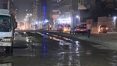 أهالي شارع محمد نجيب بالمرج يستغيثون من انتشار مياه الصرف الصحي: إحنا مش على الخريطة