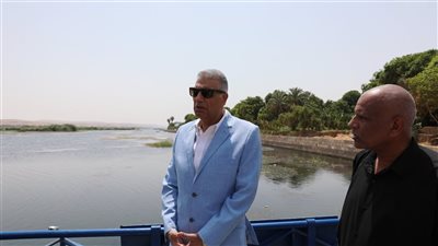 محافظ أسوان يدشن عبارة السباعية بعد رفع كفاءتها بتكلفة 4 ملايين جنيه