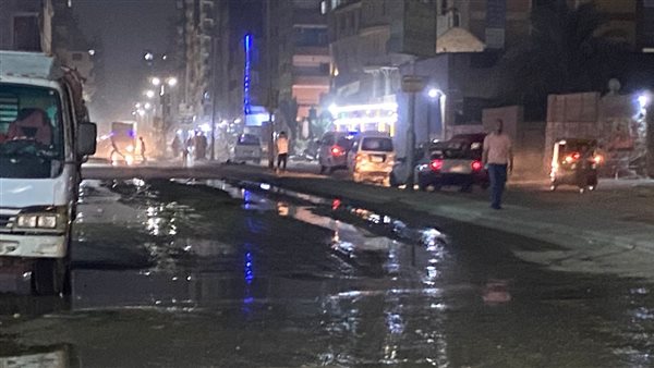 انتشار مياه الأمطار