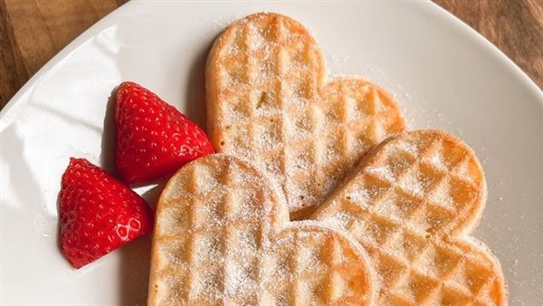 مقادير الوافل المقرمش