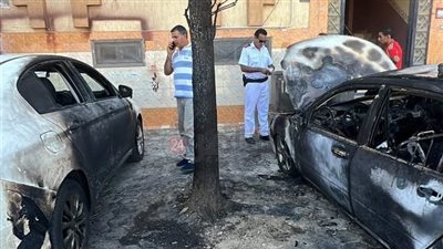 الحريق بفعل فاعل.. تفحّم سيارتين ملاكي خلال توقفهما أمام منزل بدمياط الجديدة