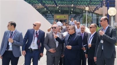جولة تفقدية للجنة العليا للتفتيش الأمني والبيئي بمطاري مرسى علم والغردقة الدوليين