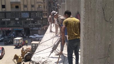 وزيرة التنمية المحلية تعلن إزالة عقار بعين شمس: سنتعامل بحسم مع المباني المخالفة ولن نتهاون