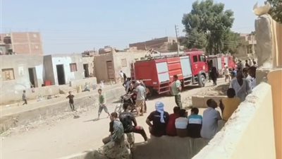 الحماية المدنية بالمنوفية تسيطر على حريق في مكثف بمحطة كهرباء 