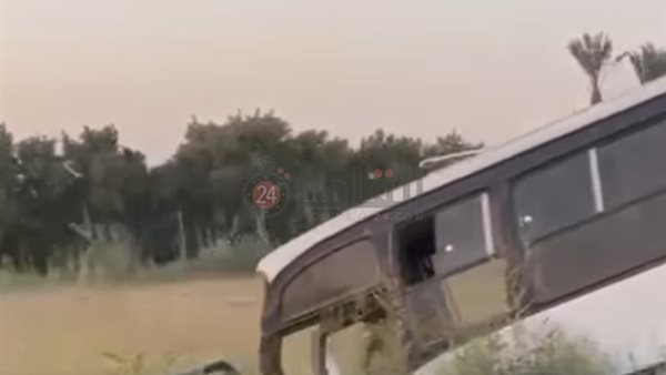 جانب من الحادث 