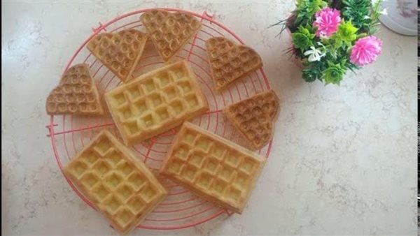 طريقة عمل الوافل