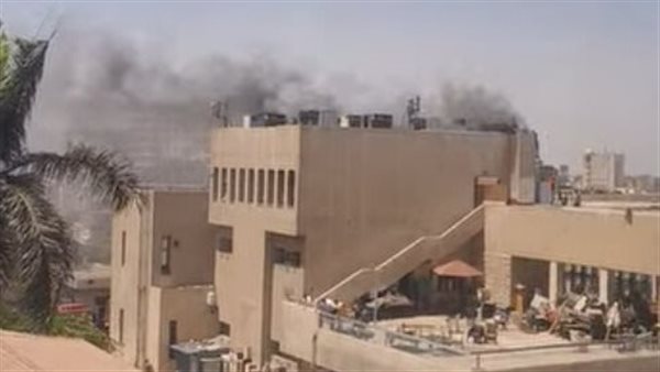 جانب من الحريق 