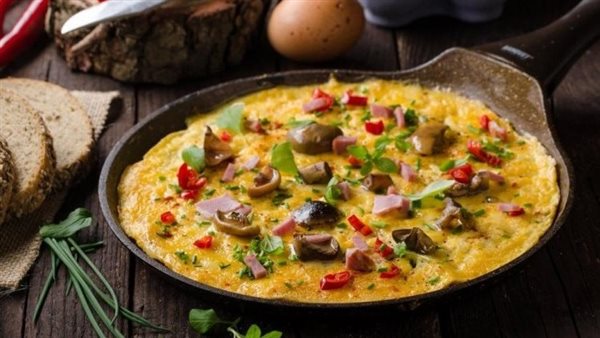 طريقة عمل العجة بالبصل