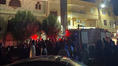 الحماية المدنية تسيطر على حريق بحوش مواشي بالأقصر 