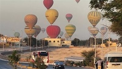 إلغاء رحلات البالون الطائر بالأقصر بسبب موجة الحر وعدم استقرار الطقس