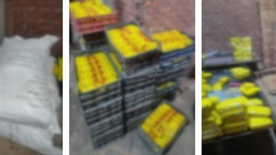 ضبط 121 طن لحوم فاسدة داخل ثلاجة غير مرخصة بالعبور