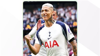 ريتشارليسون مهاجم توتنهام يفوز بجائزة أفضل لاعب بالجولة الأولى في الدوري الإنجليزي