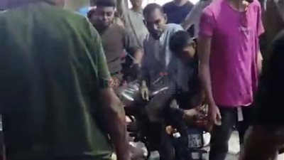 كسر في خط مياه رئيسي يغرق شوارع سنهور القبلية بالفيوم والفرق الفنية تتدخل على الفور