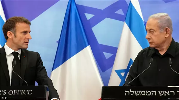 ماكرون ونتنياهو