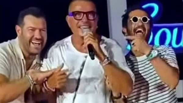 عمرو دياب وأحمد حلمي