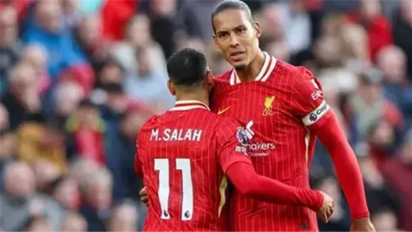 محمد صلاح وفان دايك