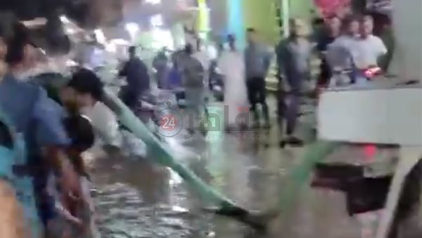 عملية شفط المياه